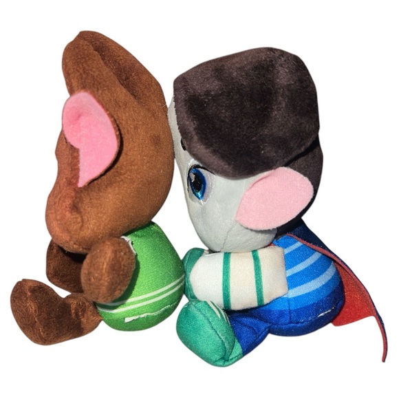 Netflix Super Monsters Plush Lot 2 Drac Lobo 7" Inches Playskool Hasbro 2018 - Picture 2 of 6